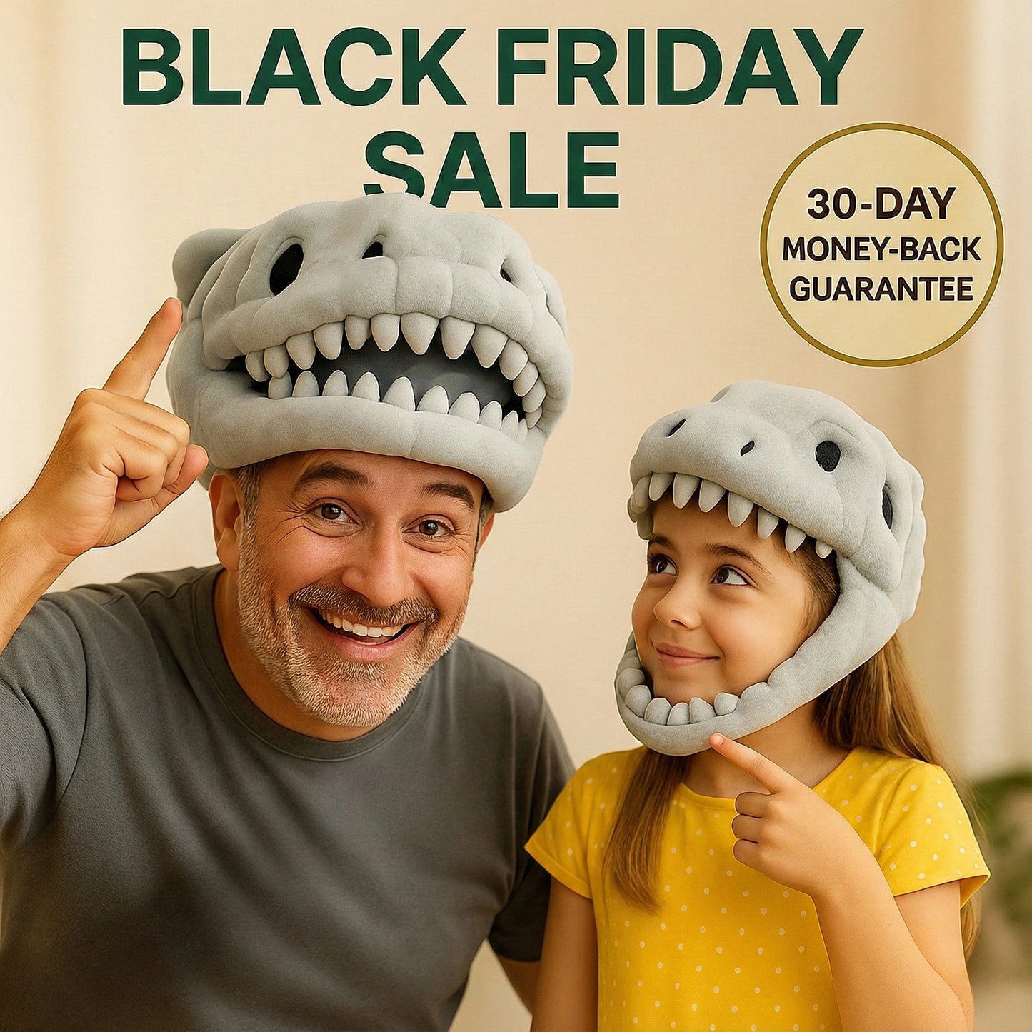 SkeleDino™ 3D Plush Dinosaur Skeleton Costume Set