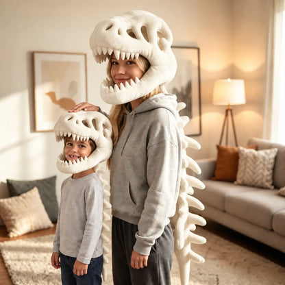 Skeledino™ Dinosaur Skeleton Plush Costume – Kids & Adult Sizes