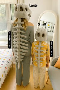 SkeleDino™ 3D Plush Dinosaur Skeleton Costume Set