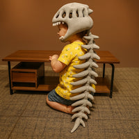 SkeleDino™ 3D Plush Dinosaur Skeleton Costume Set